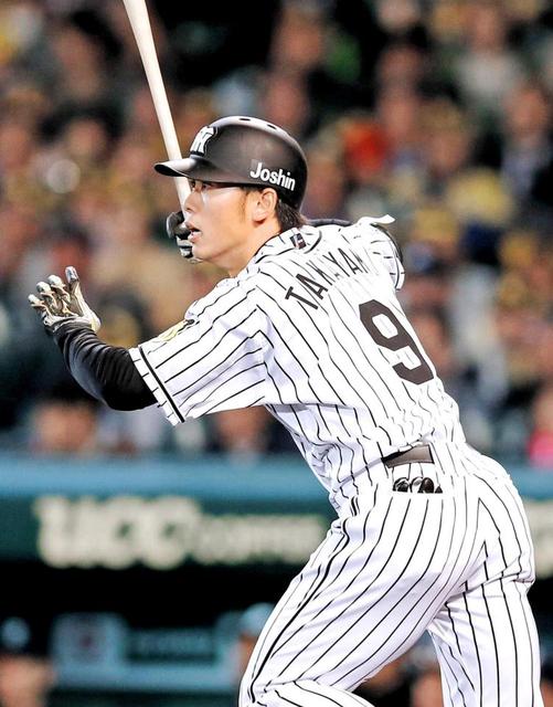 阪神高山パワプロでも開幕スタメン 3月の評価反映