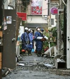 新宿ゴールデン街3棟延焼 昭和の長屋店舗焼けた