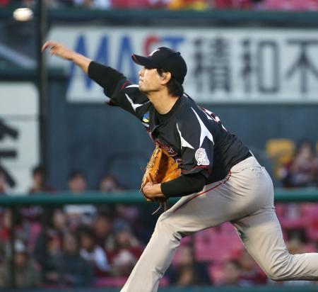 ロッテ涌井4戦4勝 エースでガッチリ勝ち星1番
