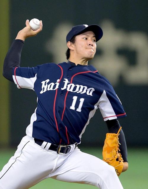 柳田 16試合連続四球、65年ぶりパ・リーグ新記録