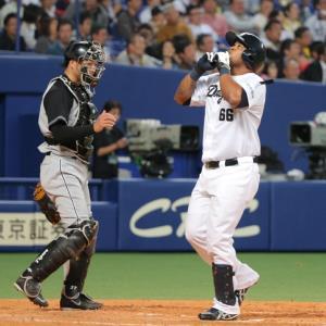 【中日】虎キラーのビシエド、5号3ラン「うまくとらえることができた」