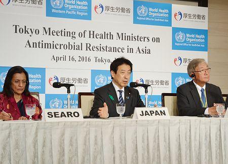 抗生物質効かぬ「耐性菌」対処へ、12か国連携 2016年04月17日 09時38分
