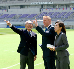 東京)2019ラグビーW杯責任者、味スタ「規模十分」
