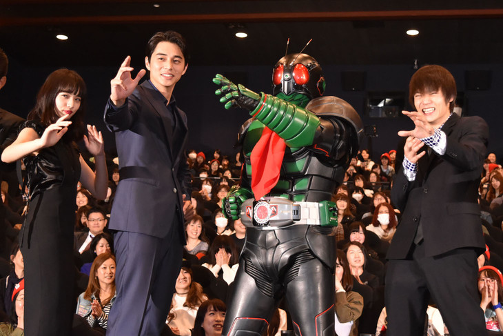 東出昌大と窪田正孝が仮面ライダー登場に大興奮!「ヒーローマニア」完成イベント