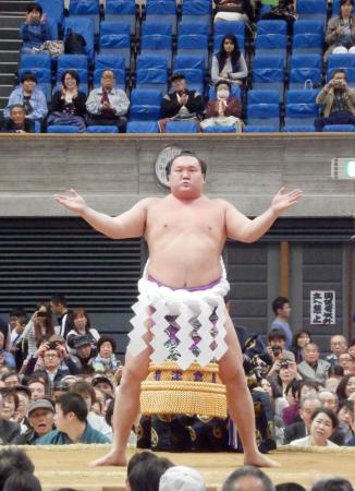 幕内・正代、春巡業終了に手応え「貴乃花部長の視線を感じて緊張感あった」