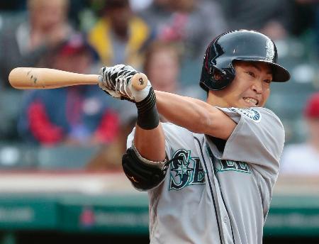 青木、勝利呼ぶ三塁打=米大リーグ・マリナーズ