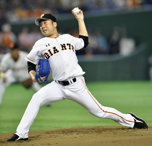 巨人3−0DeNA 今村、2年ぶり白星 六回途中無失点