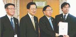 <世界遺産>縄文遺跡推薦を北東北3知事要望
