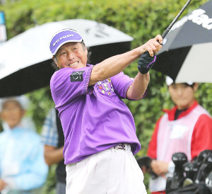 ジャンボ エージシュートあと1打、3年ぶり予選通過へ43位発進