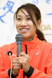 福島千里、五輪へ「10秒台出したい」 きょう織田記念陸上