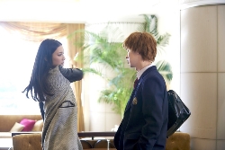 菜々緒、“ドS黒王子”山崎賢人に強烈ビンタ! 『オオカミ少女と黒王子』