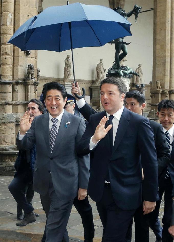 安倍首相の懇談要旨