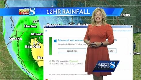 「天気予報 ハプニングが発生」に関するニュース