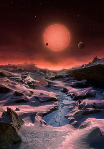 矮星回る惑星発見、液体の水あるかも 地球から39光年